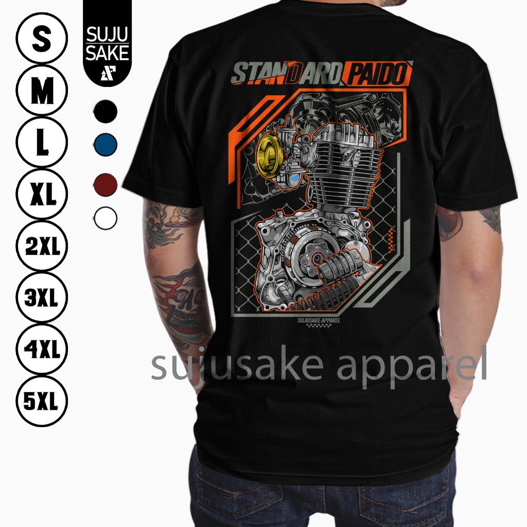 Baju Kaos Atasan Pria Mp Cb Gl Standar Paido Herex Herek Jatim Distro Original Murah Keren Bahan Teb