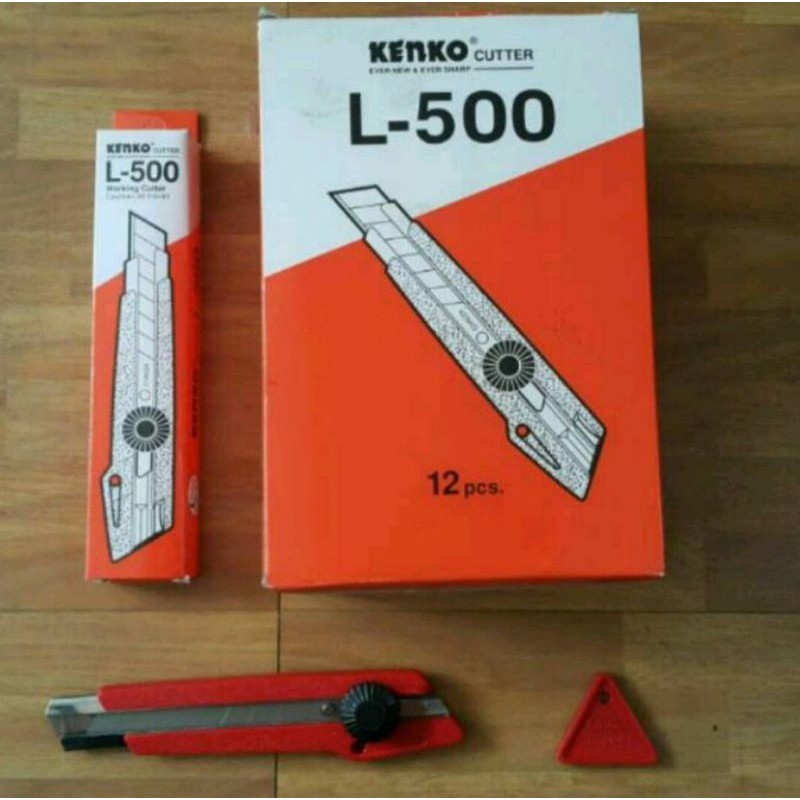 

KYON | Pisau Cutter Besar Kenko / LINKO L-500 Tajam Dan Praktis
