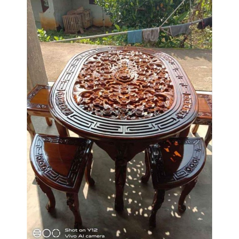 meja oshin ukiran, meja lesehan ukiran, meja ukiran