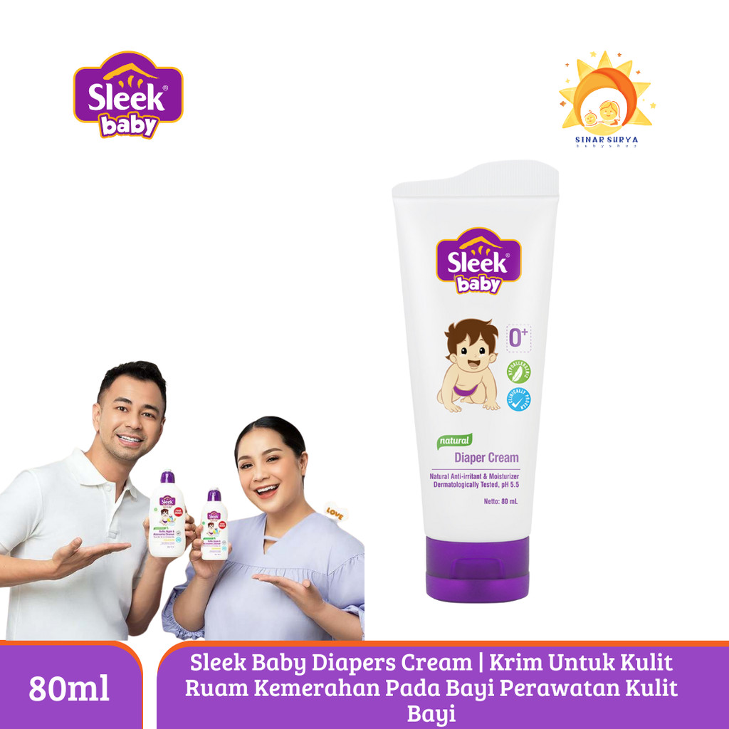 SLEEK DIAPER CREAM/ KRIM RUAM POPOK