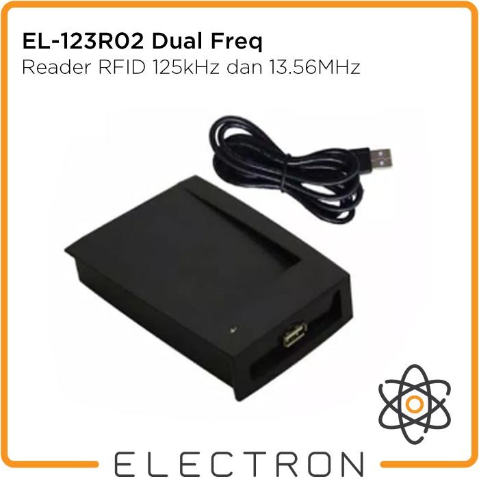 

EL-123R02 Dual Freq USB RFID Reader Proximity 125kHz NFC 13.56MHz OTG