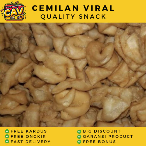 

CAV BATAGOR KERING 250gr Batagor Mini Kering Batagor Kering Bandung Batagor Bandung Pangsit Goreng