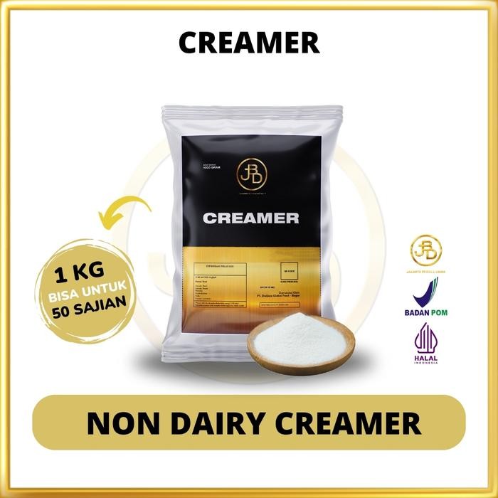 

CREAMER BUBUK NON DAIRY JAKARTA BUBBLE DRINK || Bahan Cheese Baking Dessert Coklat - Creamer 1Kg [terlaris]