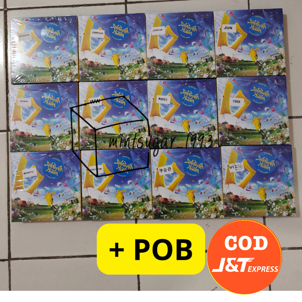 [  STOCK + POB ] SEVENTEEN - 11th Mini Album [ SEVENTEENTH HEAVEN ] Carat Ver weverse shop yes24 you