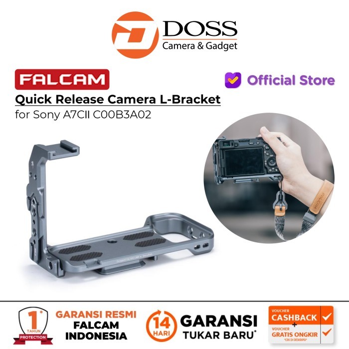Falcam F22&F38&F50 Quick Release L-Bracket for Sony A7CII C00B3A02