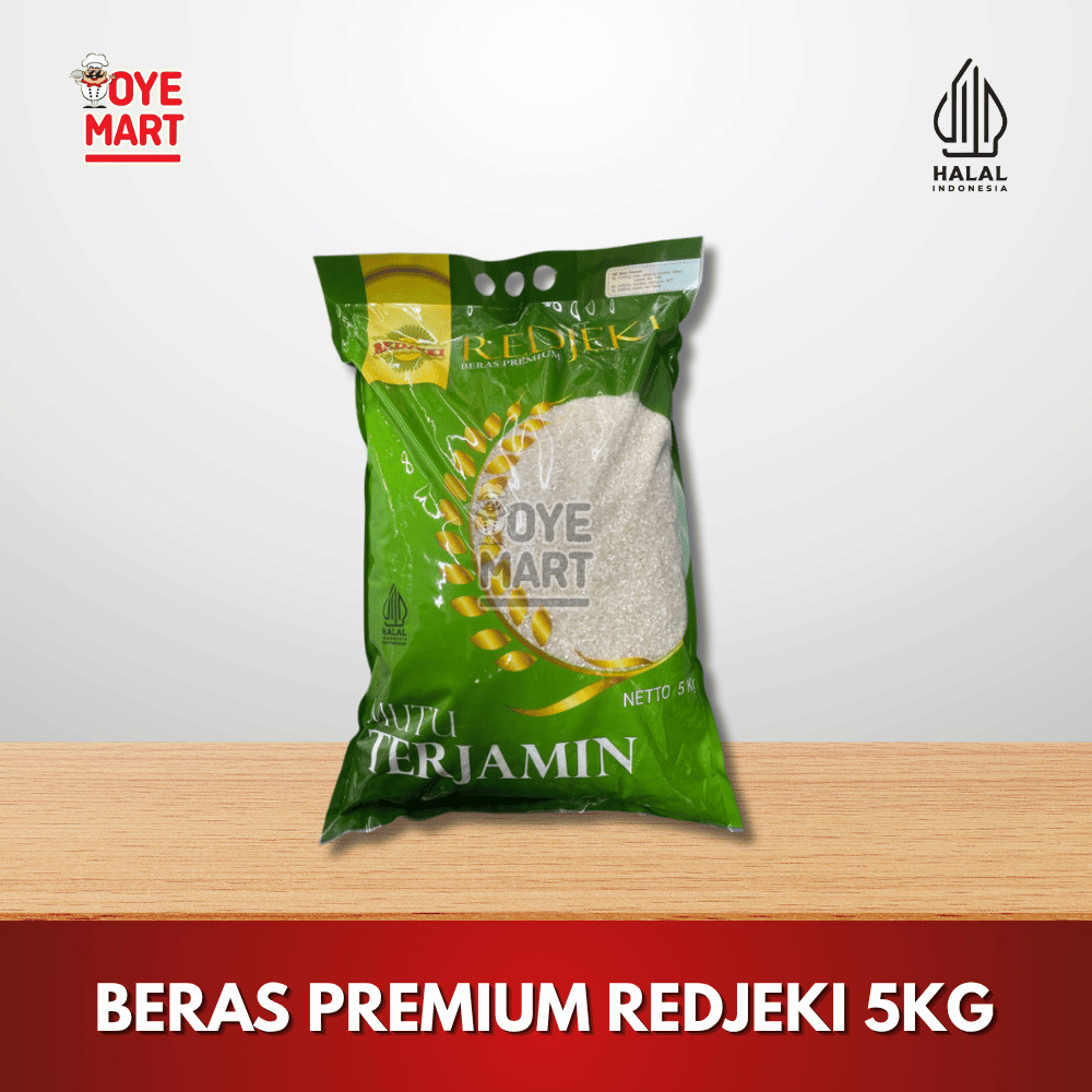 

BERAS PREMIUM REDJEKI 5KG / BERAS PULEN HIGIENIS