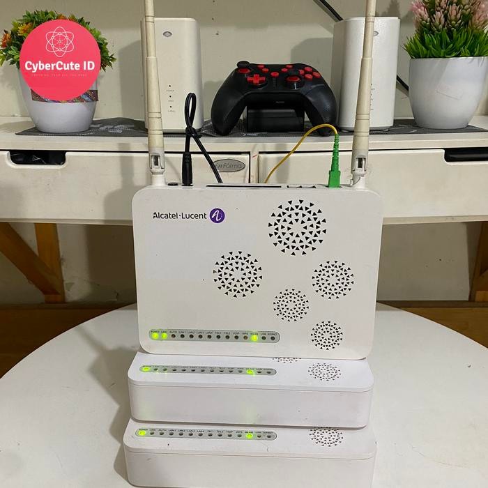 WiFi Router ONT GPON Alcatel Lucent  240-A  Access Point | FO Normal - I-240W-A Putih