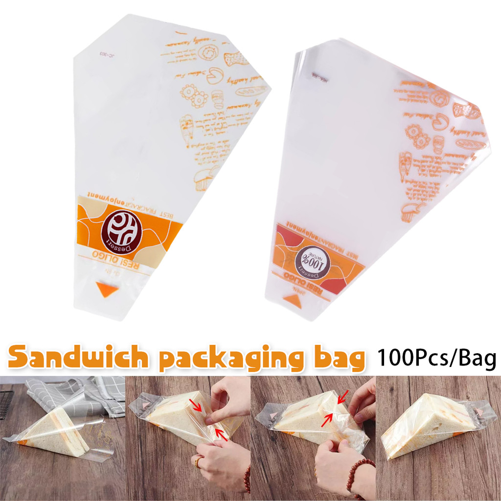 Plastik Sandwich / Kemasan Plastik Sandwich /Plastik Sandwich Segitiga / Sandwich Bag / Sandwich