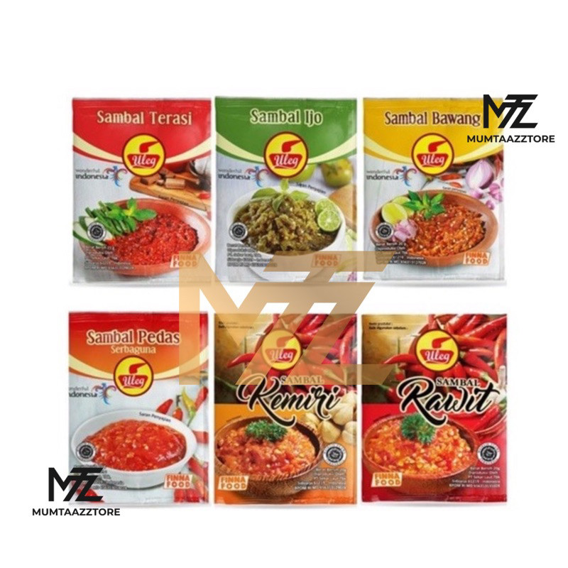

️ FINNAFOOD BMB DPR SAMBAL ULEG 20GR ALL VARIAN