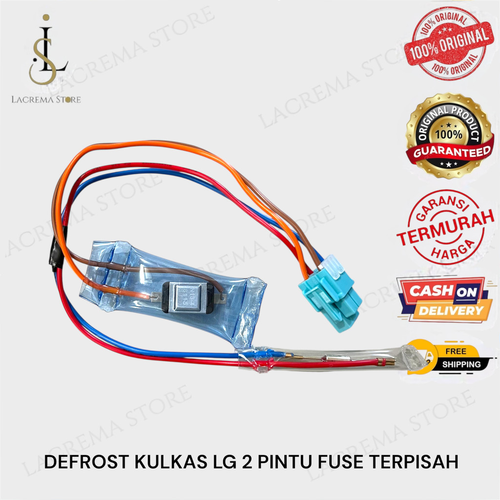 DEFROST FUSE KULKAS LG 2 PINTU FUSE PISAH | DEFROST BIMETAL LG 2 PINTU FUSE TERPISAH