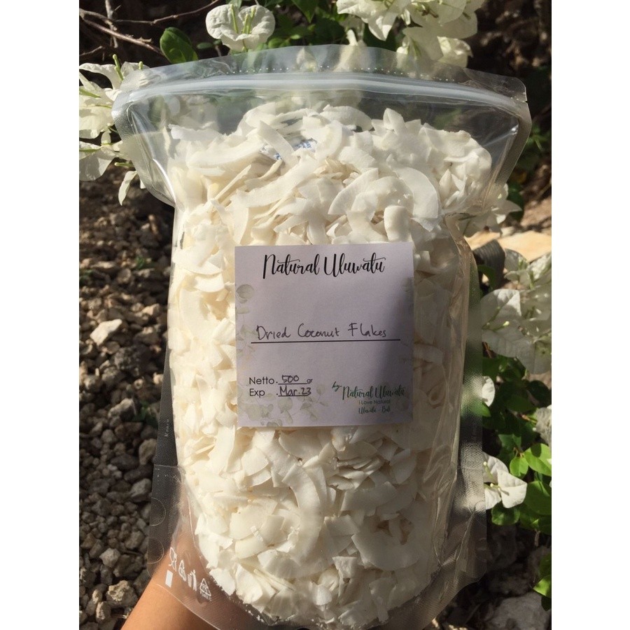

Dried Coconut flakes 500gram / Kelapa Serut Kering