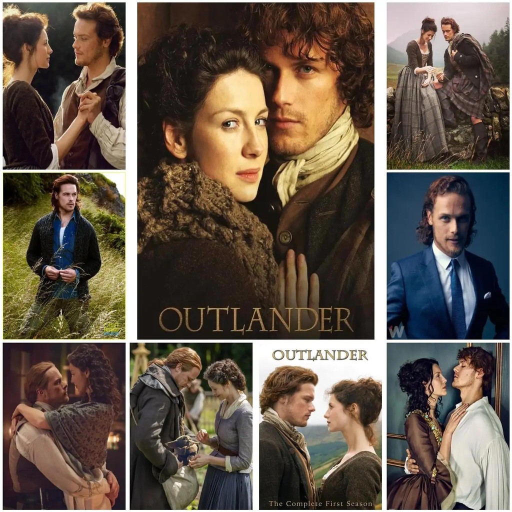 

sam heughan private life Poster Prints Wall Art Canvas Painting Poster For Modern Family Living Room Home Decor