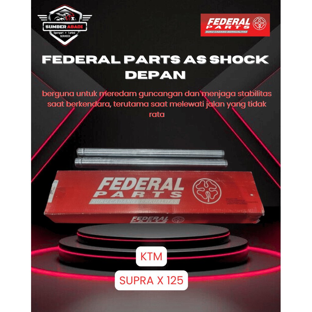 Federal AS Shock Depan Supra X 125
