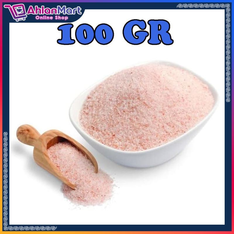 

NATURAL PINK HIMALAYAN SALT 100 GRAM / GARAM ALAMI ORGANIK YANG BERASAL DARI PEGUNUNGAN HIMALAYA