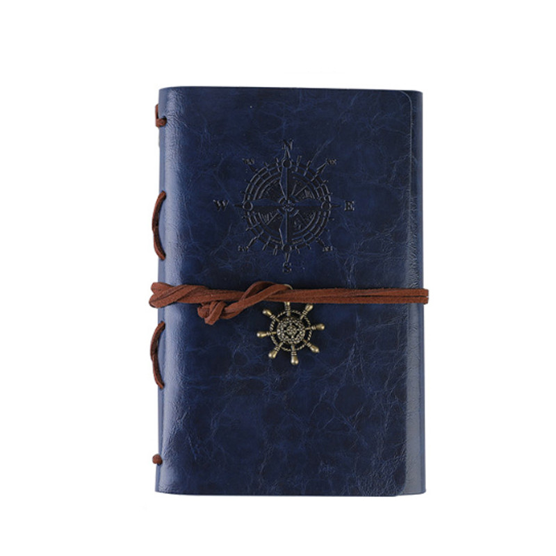 

Mr. Paper, Vintage Notebooks & Journals Binder Sketch Book Leather Soft Cover Replaceable Kraft Paper Inner Korean Stationery