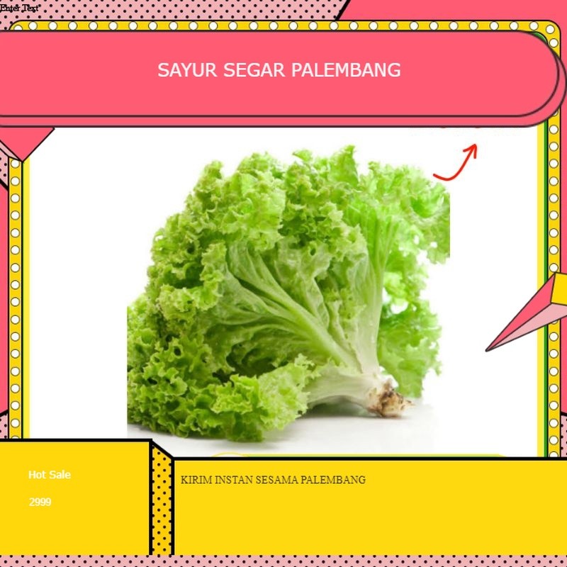 

Selada Salada Keriting Hijau - Palembang