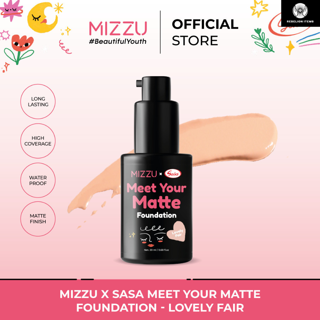 Mizzu X Sasa Meet Your Mate Foundation - Lovely Fair