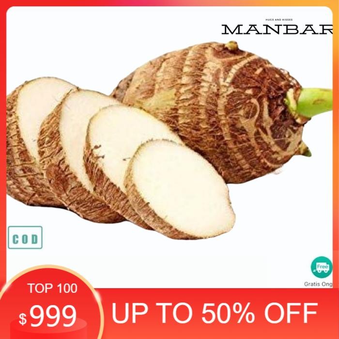 

MANBAR - Umbi talas pulen 1 kg segar, di panen setelah orderan masuk ready