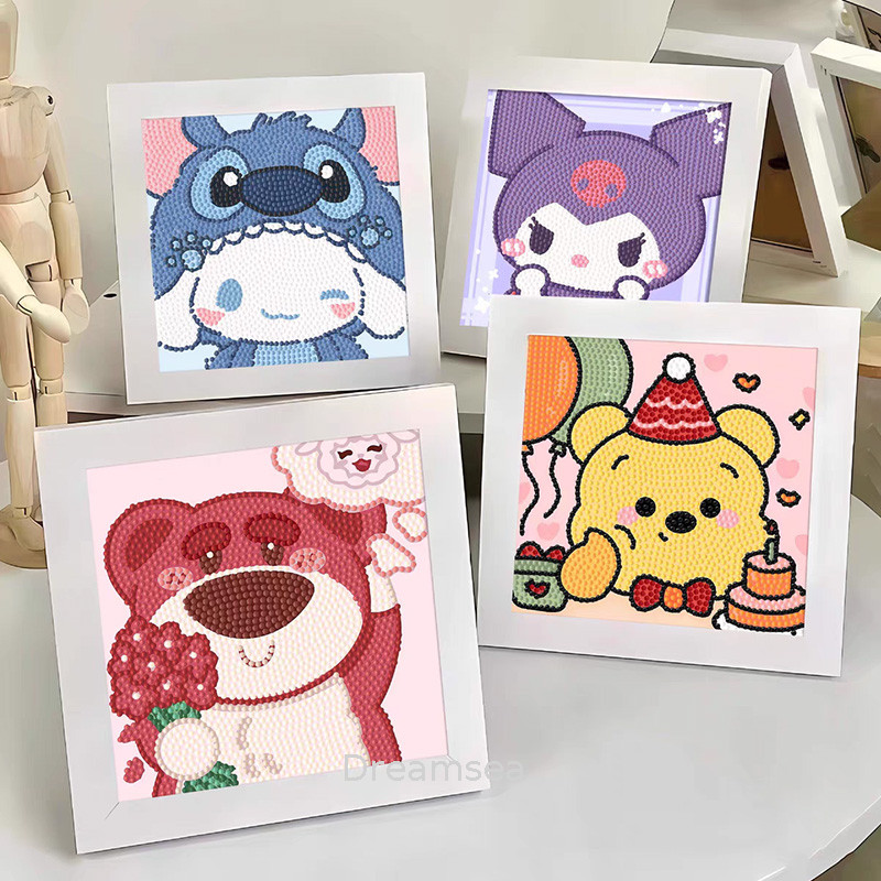 Handmade Diamond Painting Material Package Cartoon Diamond Painting Children Diamond Painting