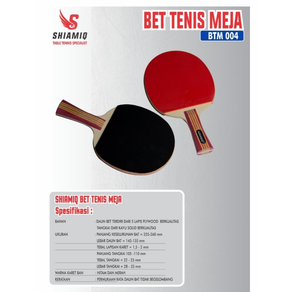 Bet Pingpong Shiamiq BTM 004