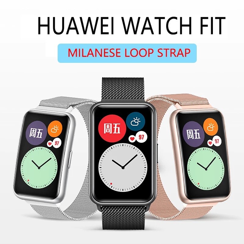 Strap Milanese Magnetic For Huawei Watch FIT & FIT SE