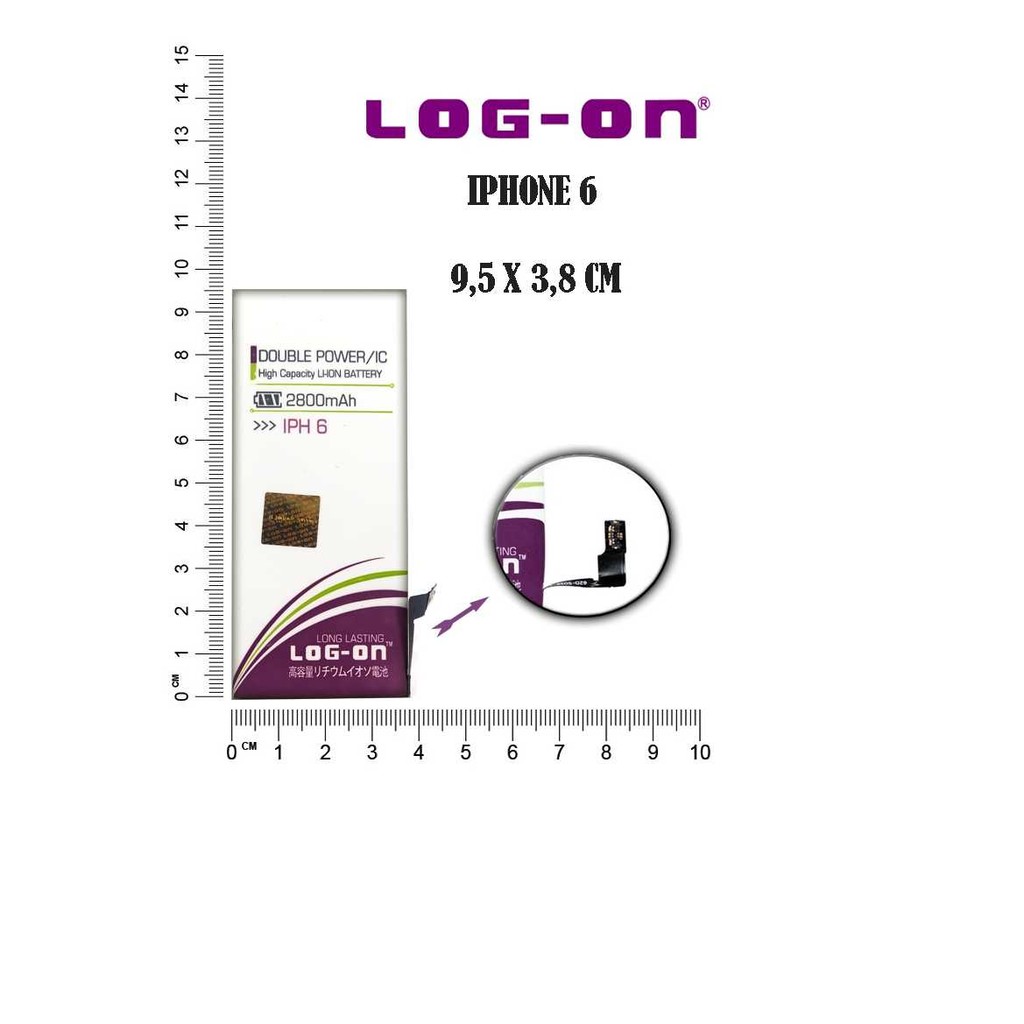 BATERAI LOGON IPHONE 6