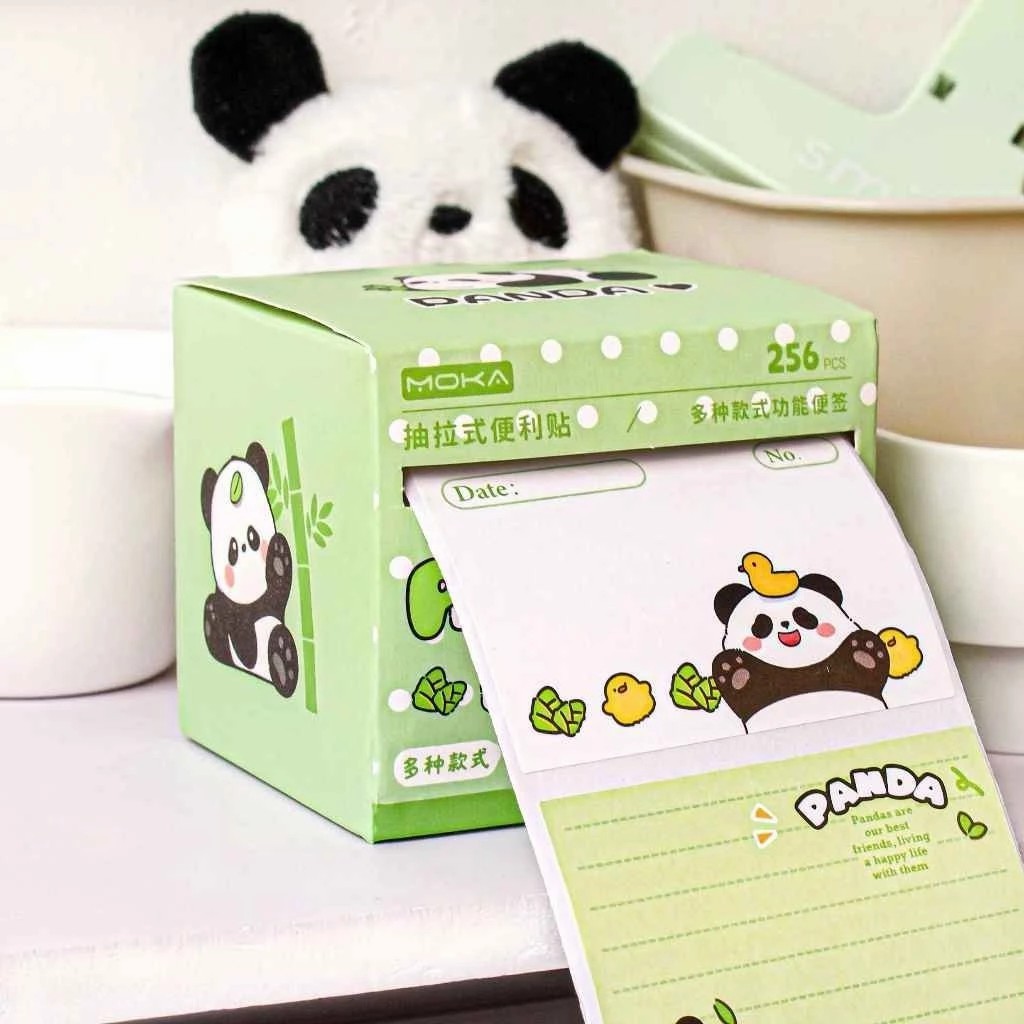 

Sticky notes lucu isi 256 lembar, stiker memo yang dapat ditarik, cocok untuk kantor, sekolah, dekorasi, buku harian