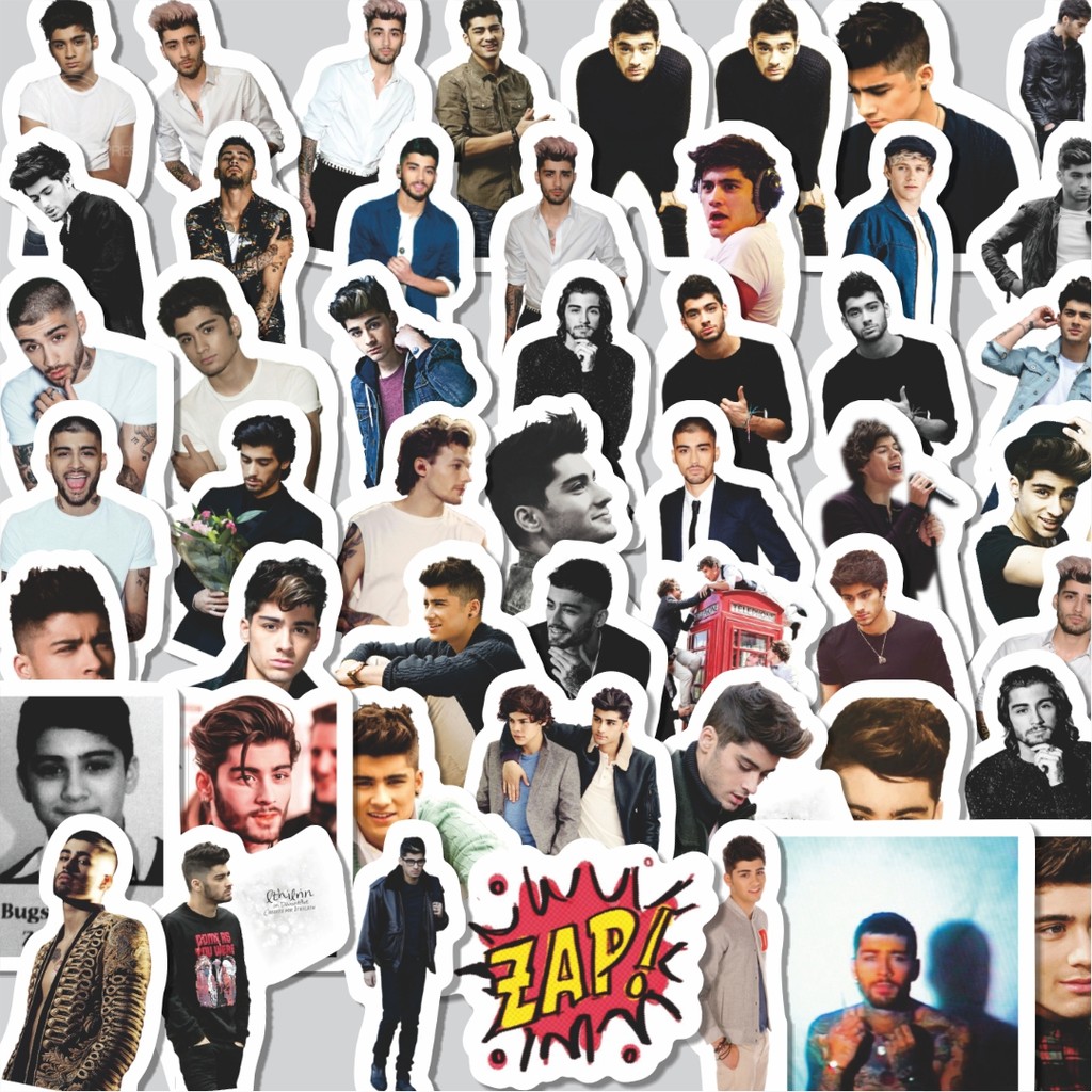 

Stiker Cutting Pack Stiker Zayn Malik Stiker Isi 100Pcs Series Aesthetic Lucu Keren Untuk Koper Bahan Vynil