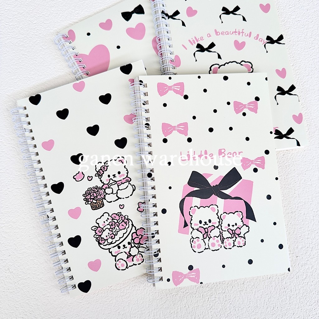 

[GW] A5 Little Bear Notebook Buku Tulis Sekolah