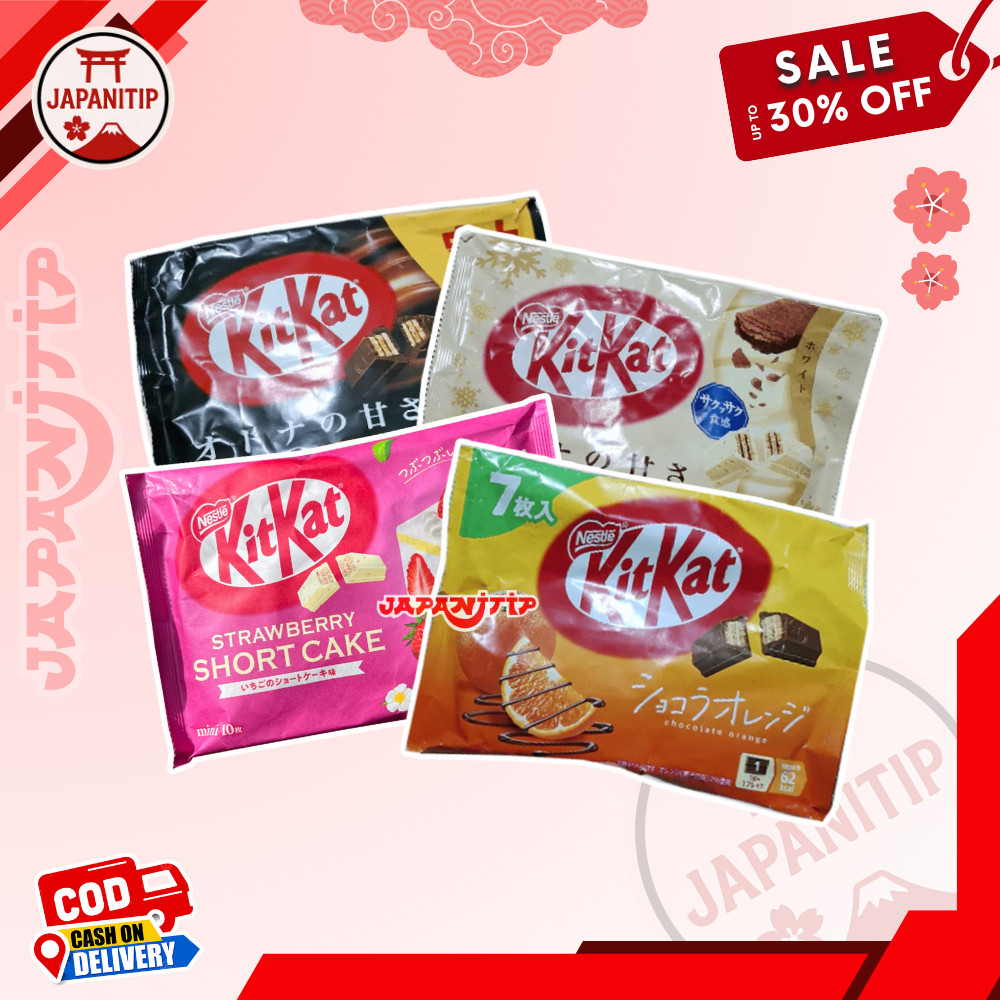 

NESTLE COKELAT KITKAT JEPANG ORIGINAL BANYAK VARIAN RASA READY STOCK