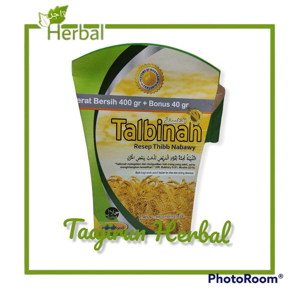 

Talbinah Bubur Gandum 440gr Herbal Pencernaan Asam Lambung dan Maagh