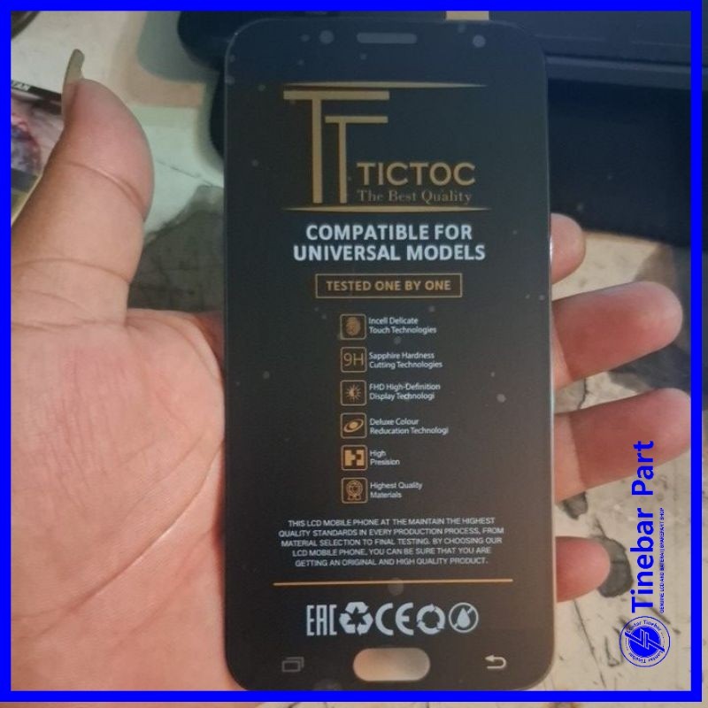 LCD SAMSUNG J7 PRO/ J7 2017/ J730 BLACK ORI - TICTOC