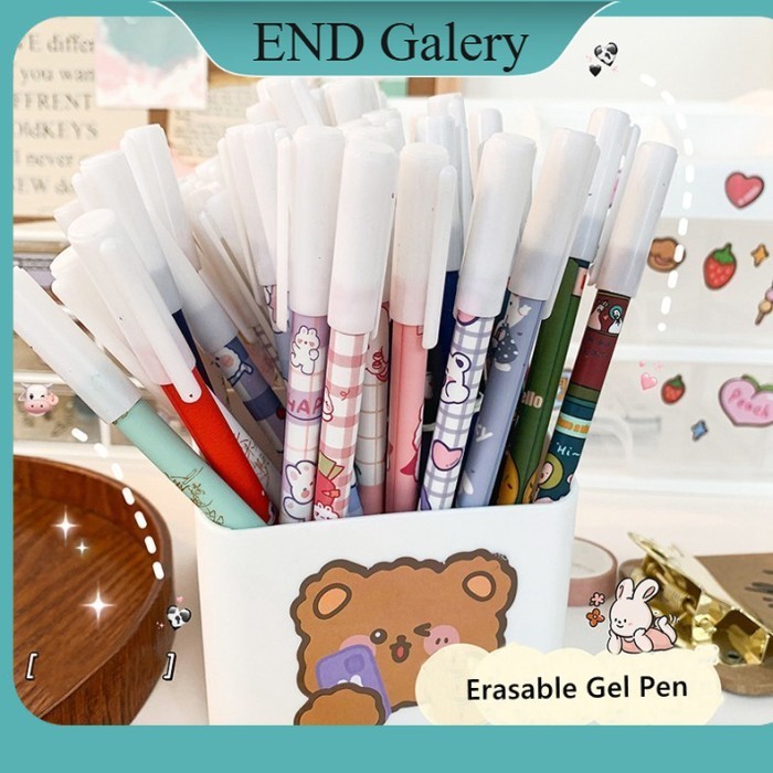 

Pulpen Magic Pen magic Motif Karakter Lucu Bolpoin Gel Erasable Eraser Erase Terbaru