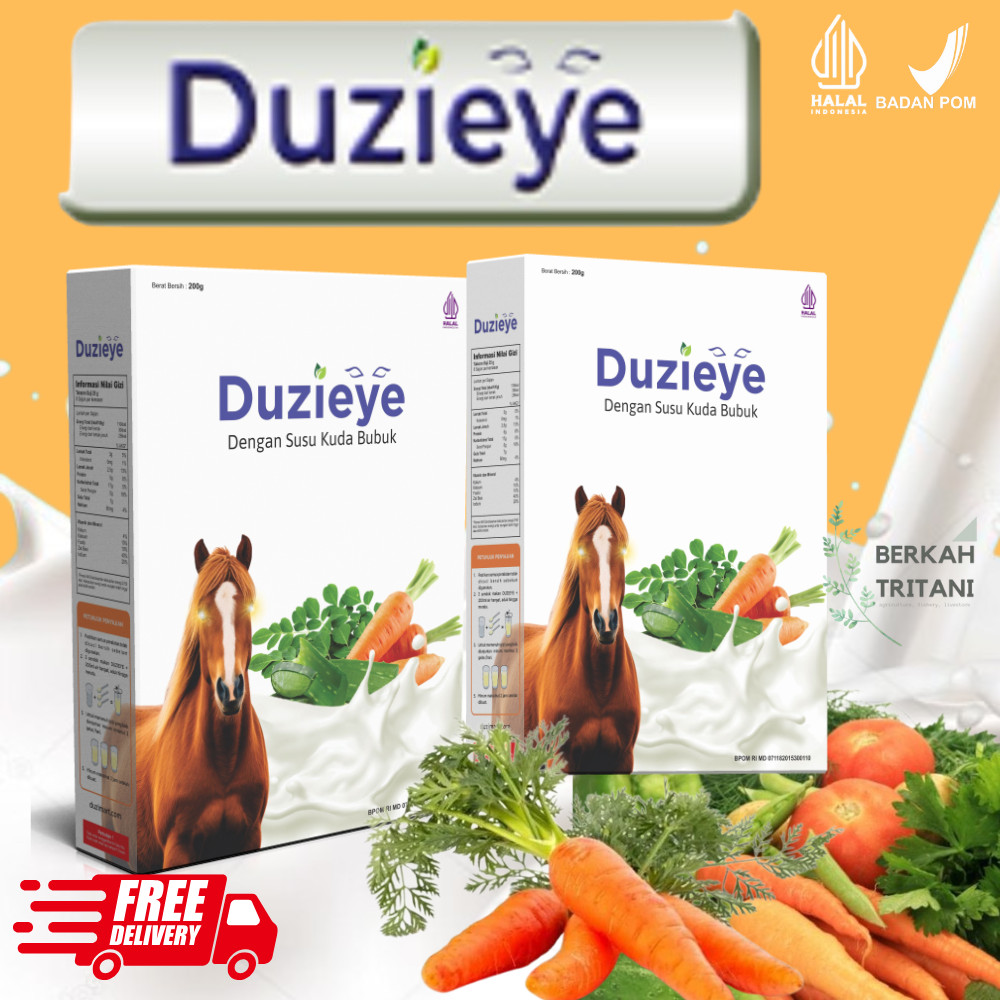 

Duzi Eye - Susu Kuda Lombok Untuk Nutrisi Mata Bubuk 200 Gram