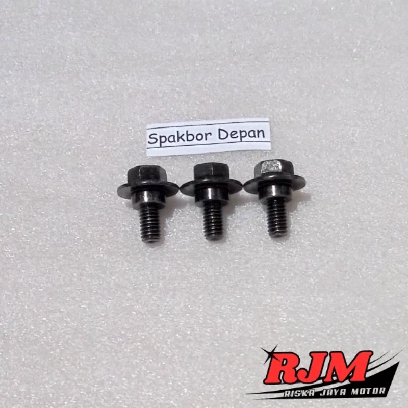 Baut Full Set Cover Bodi Body Spakbor Depan Yamaha Xeon 125 Fi Karbu Karburator Lama