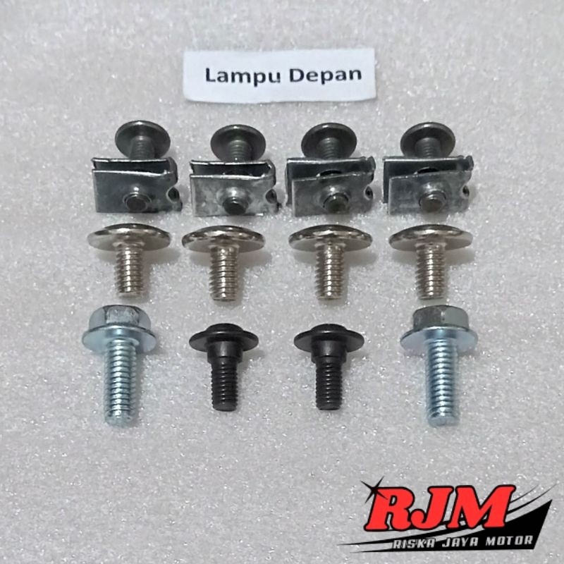 Baut Full Set Cover Bodi Body Lampu Depan Honda CB 150 R Street Fire V2 K15