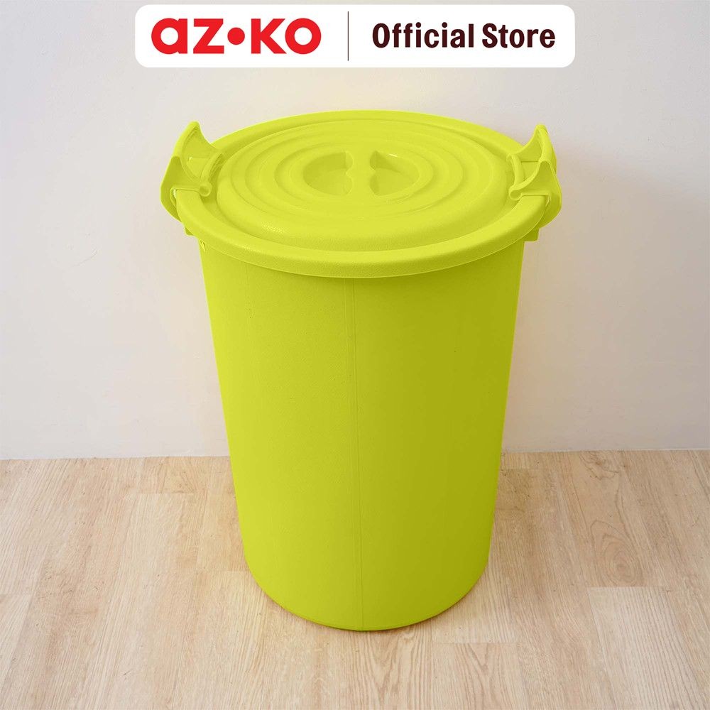 AZKO Proclean 71 ltr Ember Dengan Tutup - Hijau Bak Air Serbaguna Multifunctional Bucket Perlengkapa