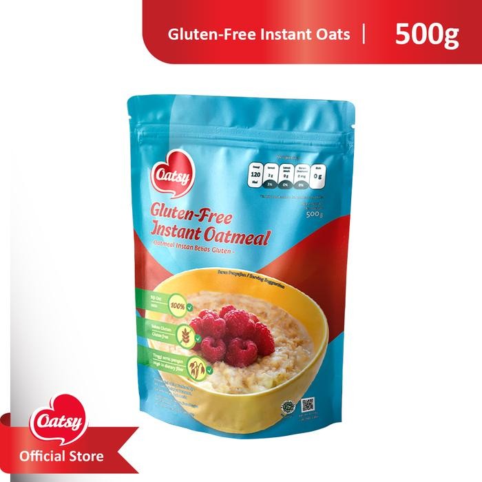 

OATSY Gluten Free Instant Oatmeal 500gr Terlaris