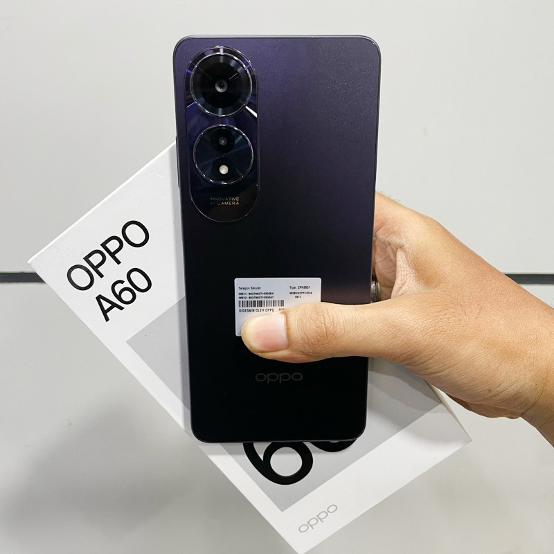 Oppo A60 Ram 8/128GB | Ram 8/256GB Second Resmi