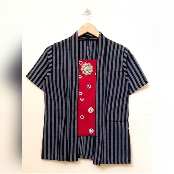 

Kebaya Kutubaru Modern Lengan Pendek Kebaya Lurik Modern - A, S