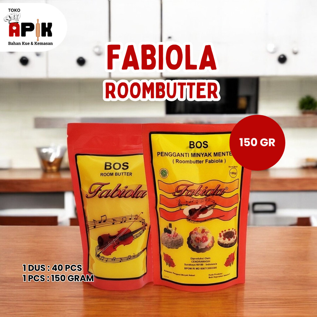 

FABIOLA BUTTER / ROOMBUTTER FABIOLA 40 X 150GR