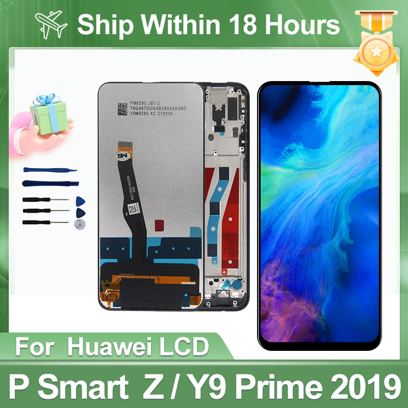 Choice  6.5" For Huawei P Smart Z LCD Touch Screen Digitizer Assembly For Huawei Y9 Prime 2019 LCD D