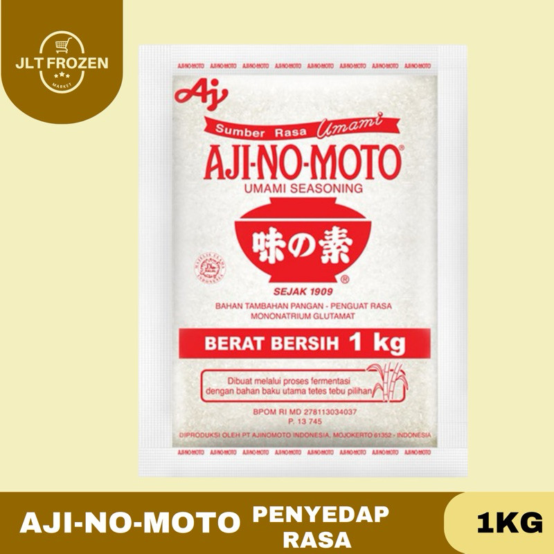 

Ajinomoto Penyedap Rasa / MSG / Micin / Pecin Vetsin Penguat Rasa Umami - 1kg