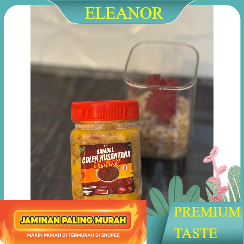 

SAMBAL UDANG COLEK NUSANTARA 200gr by ELEANOR