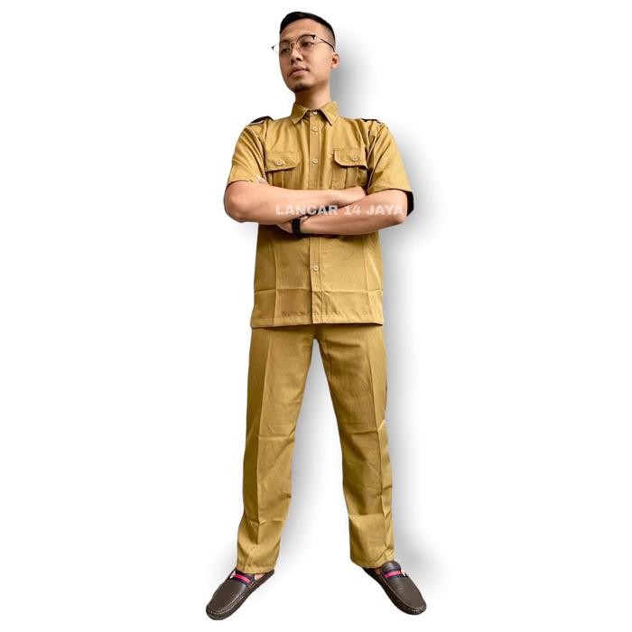 Seragam kekhi pria seragam pemda pria baju pemda pns seragam dinas kekhi pns seragam pdh - CELANA CO
