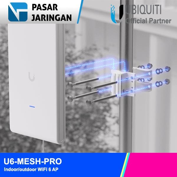 UBIQUITI U6-MESH-PRO Indoor / Outdoor WiFi 6 MESH Access Point