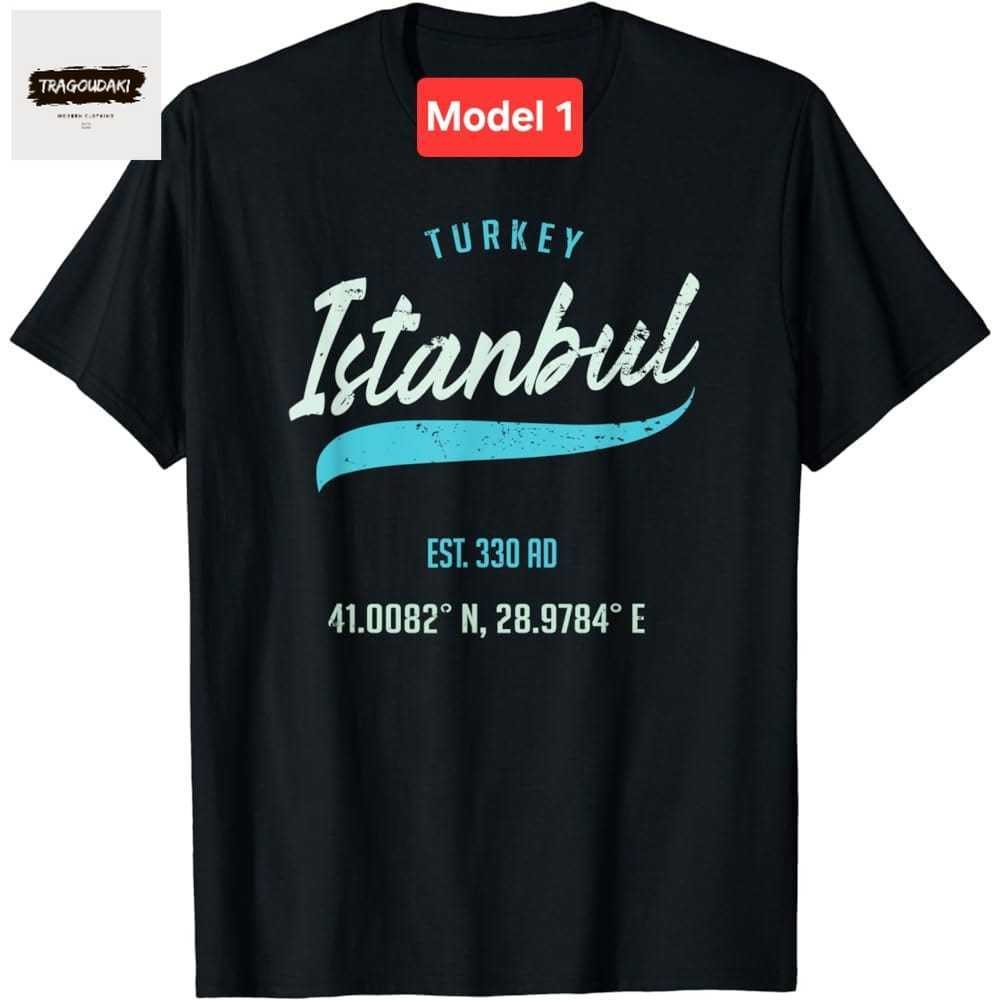 KAOS Oleh oleh Turki Istanbul Baju Istanbul Turkey Batch 1
