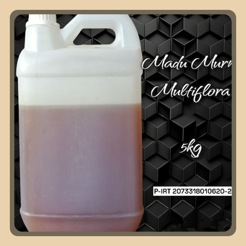 

Grosir Termurah Madu Murni Multiflora [ 5kg ] 100% Raw Honey