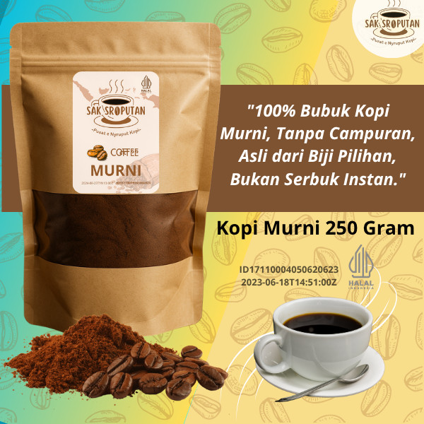

Bubuk Kopi Murni Robusta kemasan 250 Gram asli tanpa campuran lebih nikmat dan mantap bubuk kopi robusta murni 250 Gram bubuk kopi murni robusta 250 gram bubuk kopi murni 250 gram bubuk kopi murni 250 Gram kopi bubuk robusta
