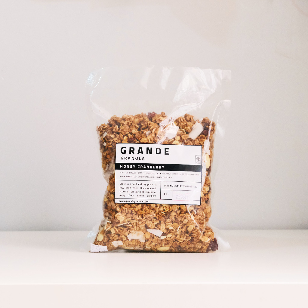 

Grande Granola Honey Cranberry 500GR